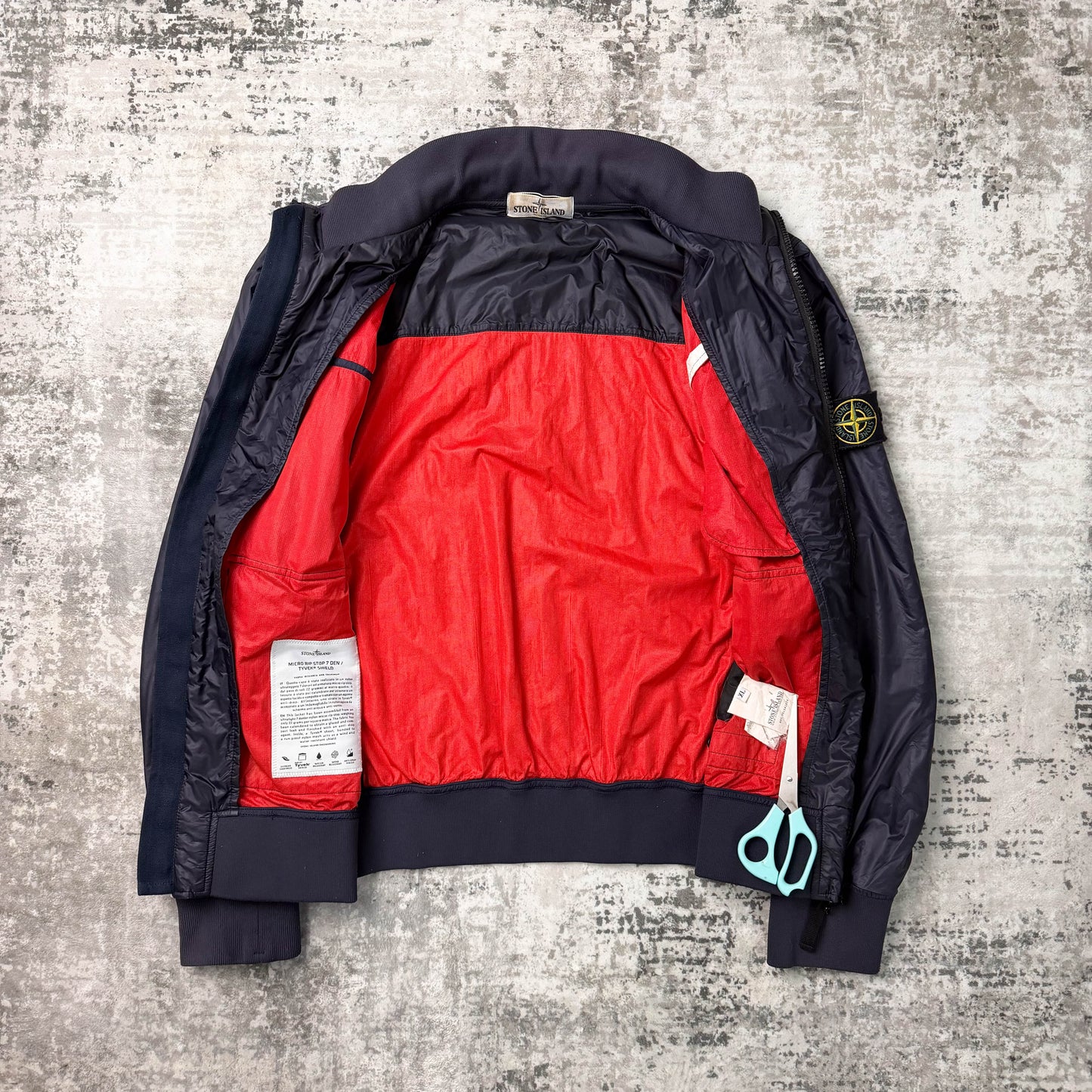 Stone Island Micro Rip Stop Tyvek Shield Jacket (XL)