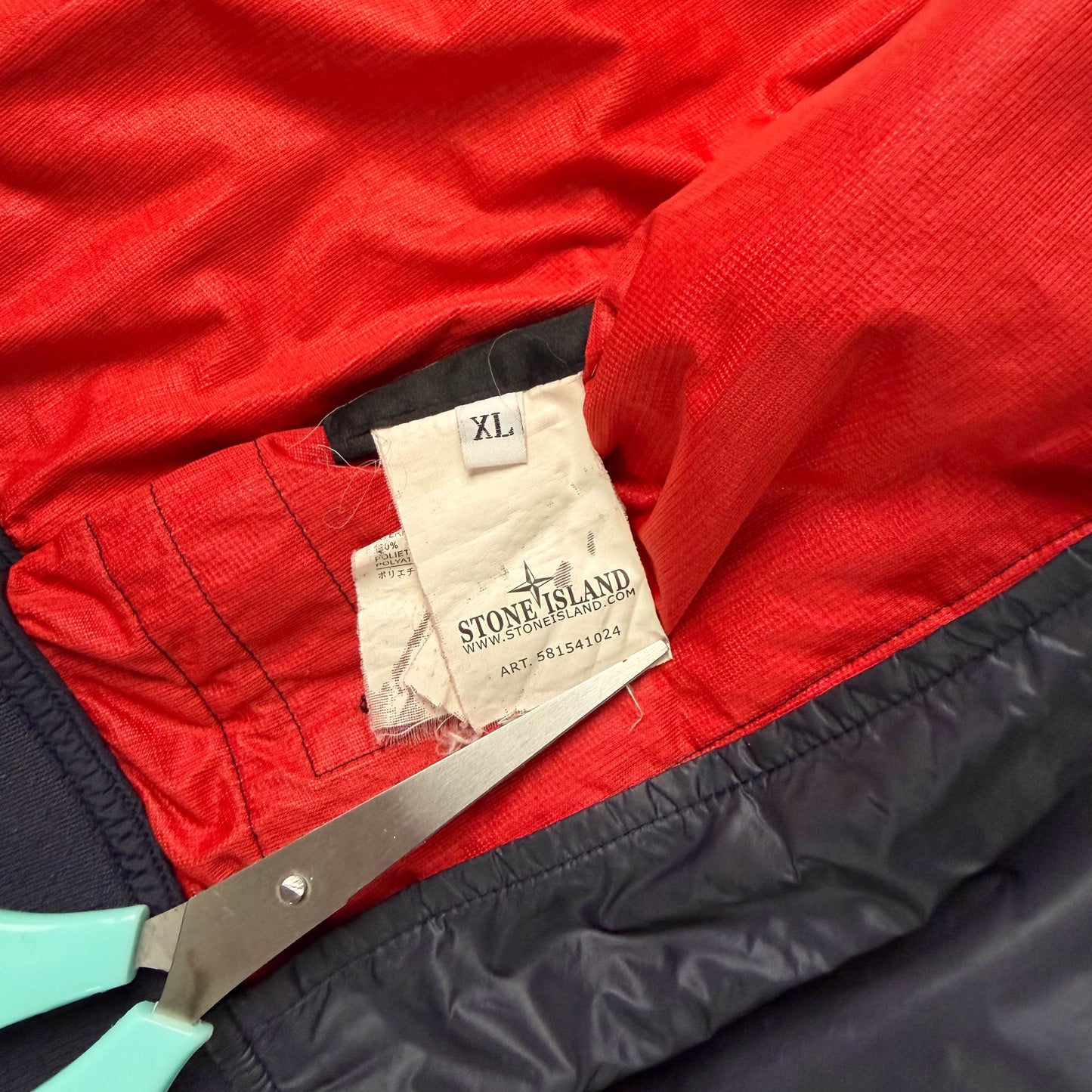 Stone Island Micro Rip Stop Tyvek Shield Jacket (XL)
