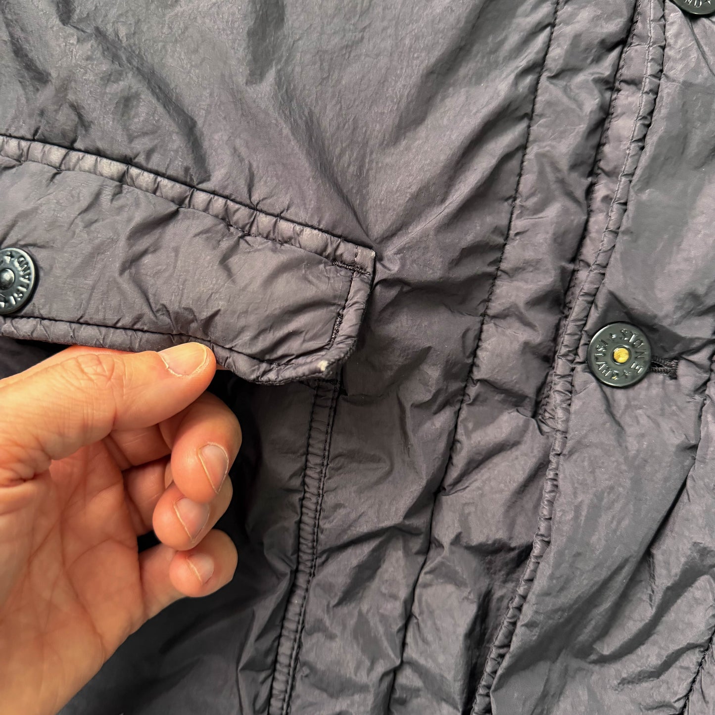 Stone Island Garment dyed Crinkle Reps NY Jacket (XXL)
