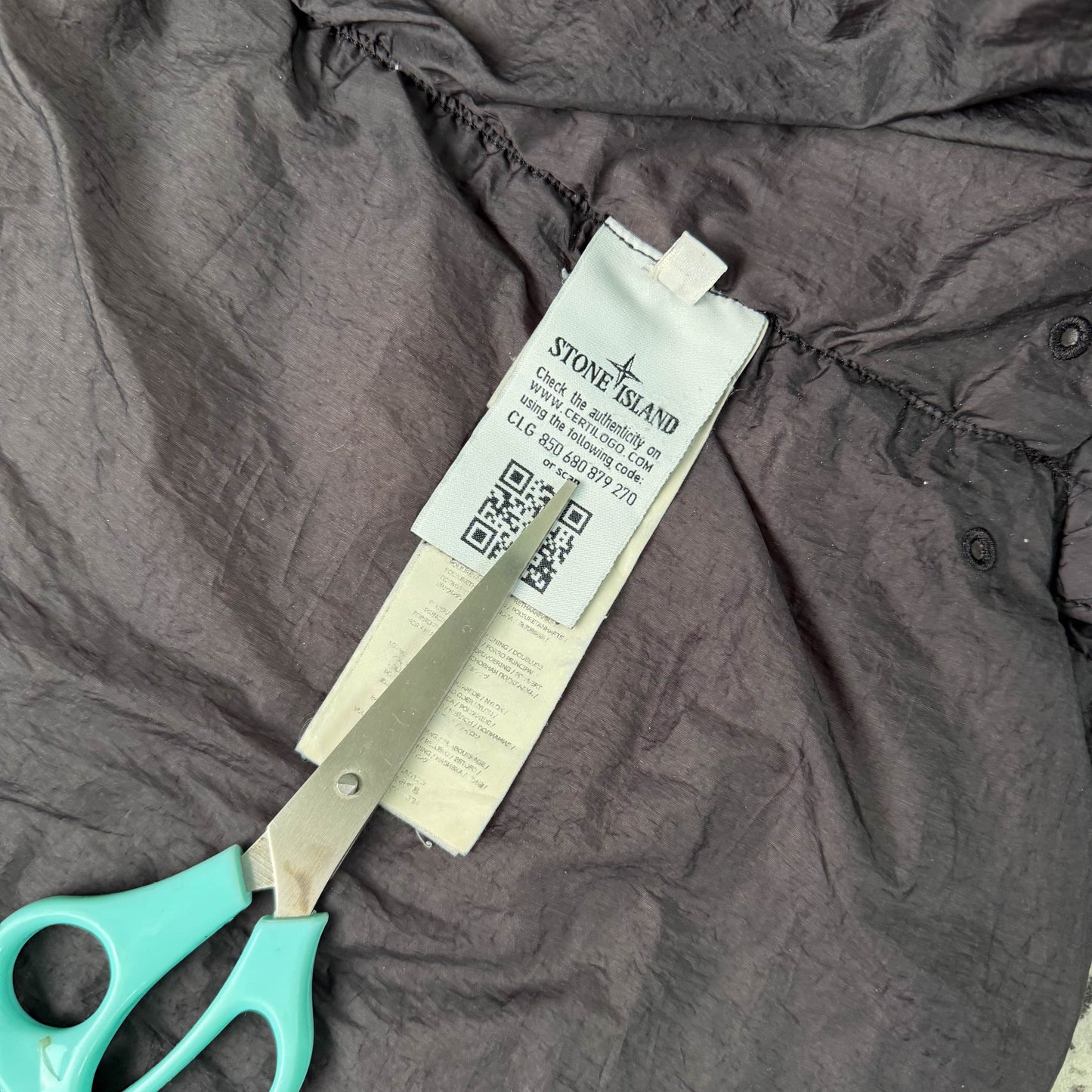 Stone Island Garment dyed Crinkle Reps NY Jacket (XXL)