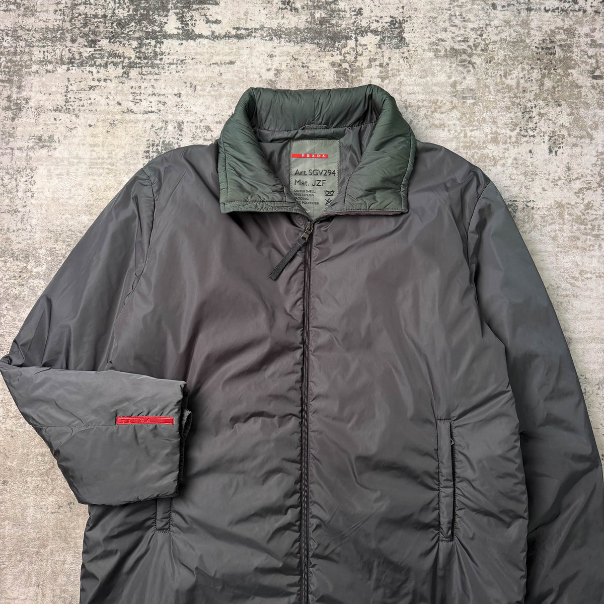 Vintage Prada Sport Padded Nylon Jacket (3XL)