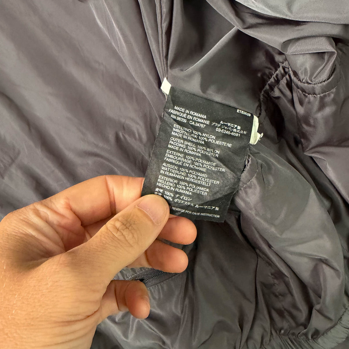 Vintage Prada Sport Padded Nylon Jacket (3XL)