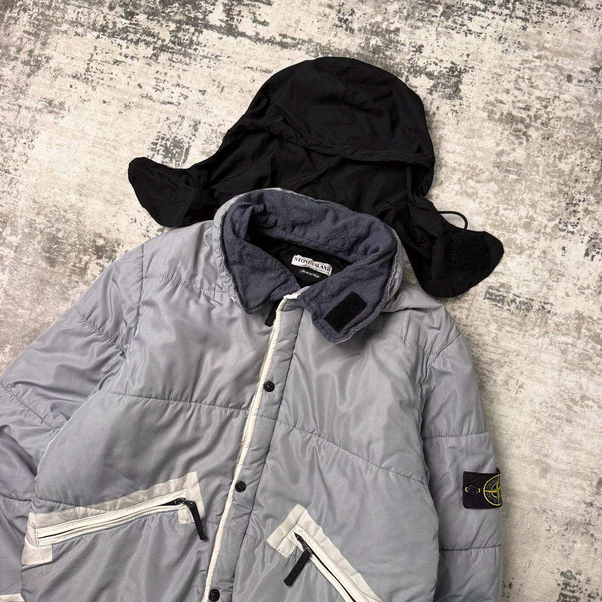 Vintage Stone Island Ripstop Quilted Jacket (L)