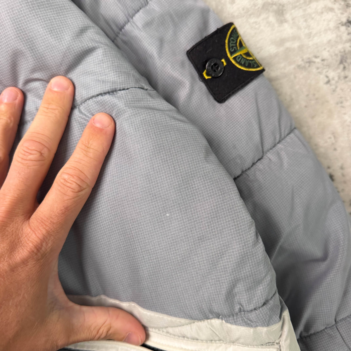 Vintage Stone Island Ripstop Quilted Jacket (L)
