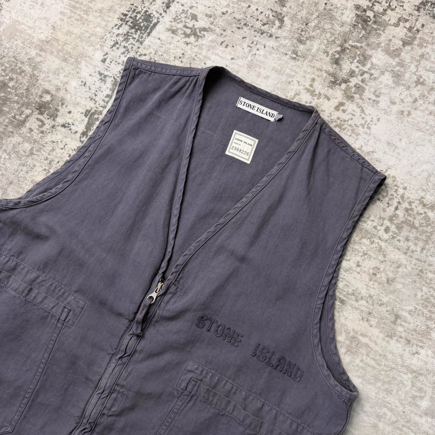 Vintage Stone Island Cotton Vest (L)