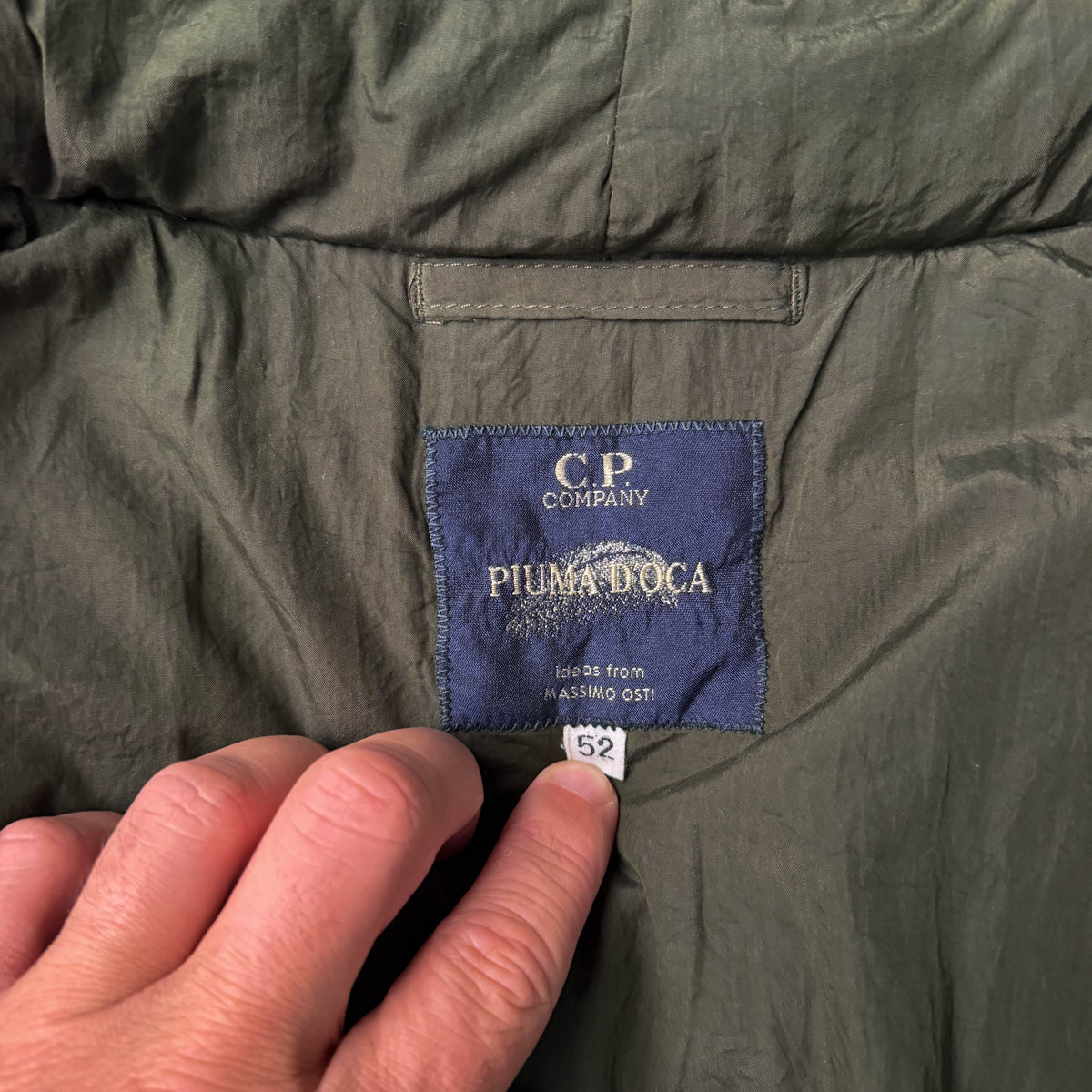Vintage CP Company Piuma D'oca Puffer Jacket (XL)