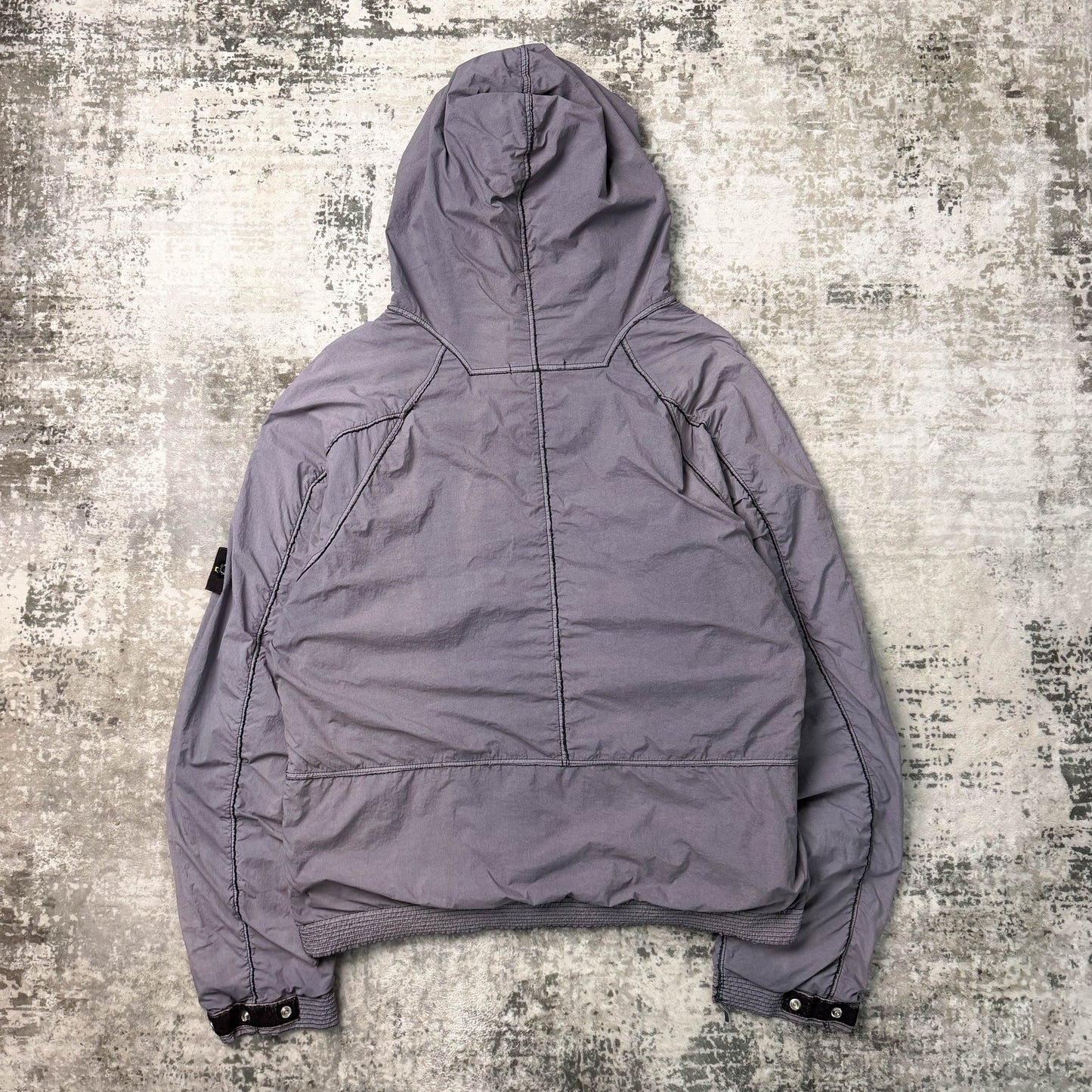 Vintage Stone Island Distressed Seam Nylon Jacket (XL)