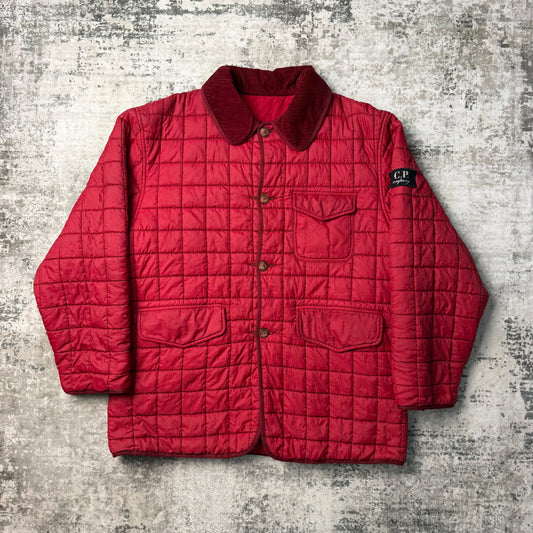 Vintage CP Company Quilted Reversible Nylon Jacket