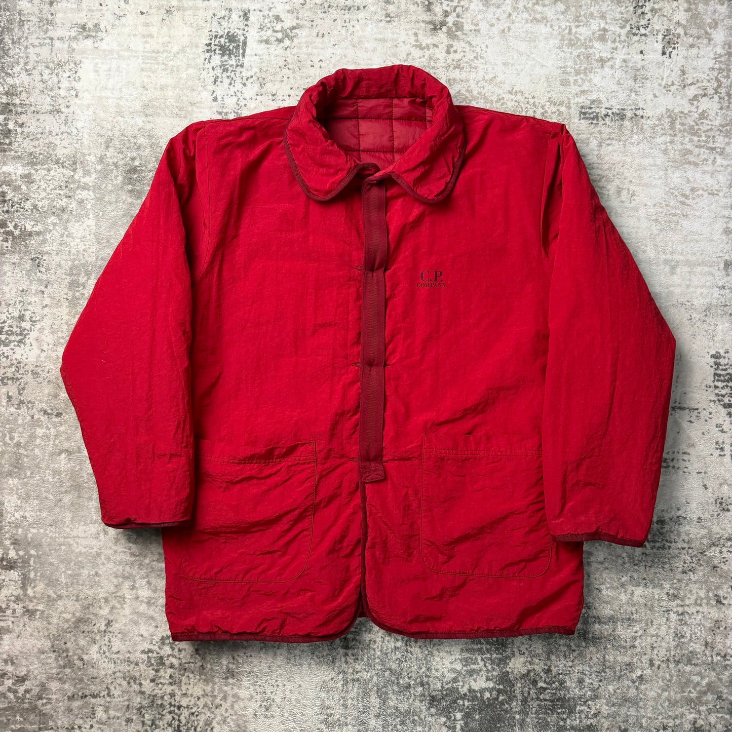 Vintage CP Company Quilted Reversible Nylon Jacket