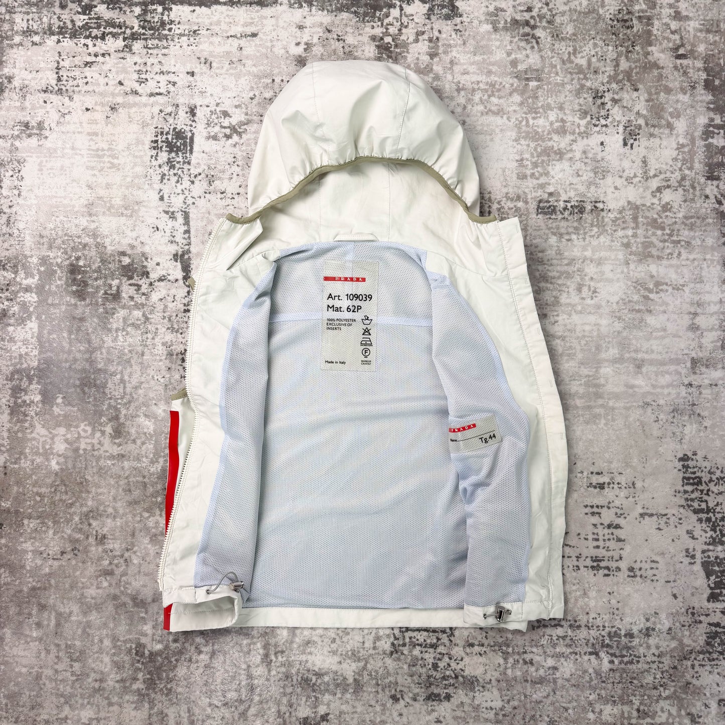 Vintage Prada Sport Gore-tex Hooded Vest (S)