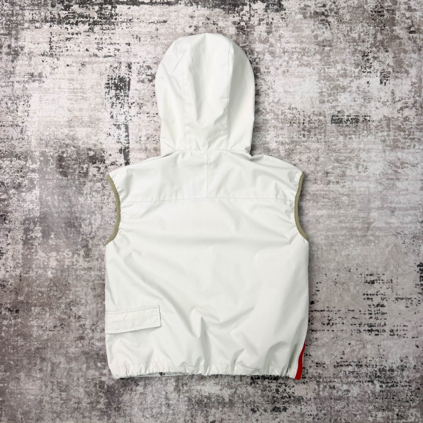 Vintage Prada Sport Gore-tex Hooded Vest (S)