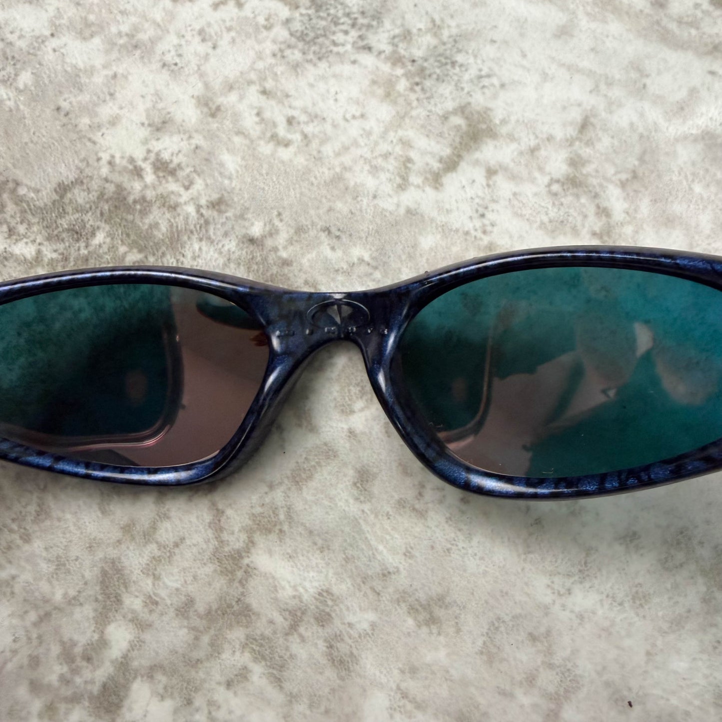 Vintage Oakley Minute Gen 1 Cobalt Sunglasses
