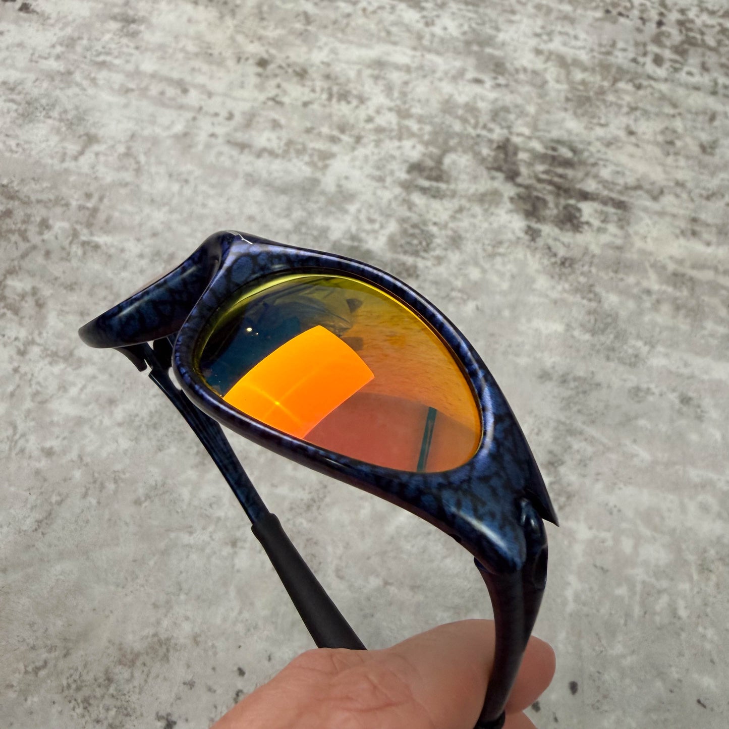 Vintage Oakley Minute Gen 1 Cobalt Sunglasses