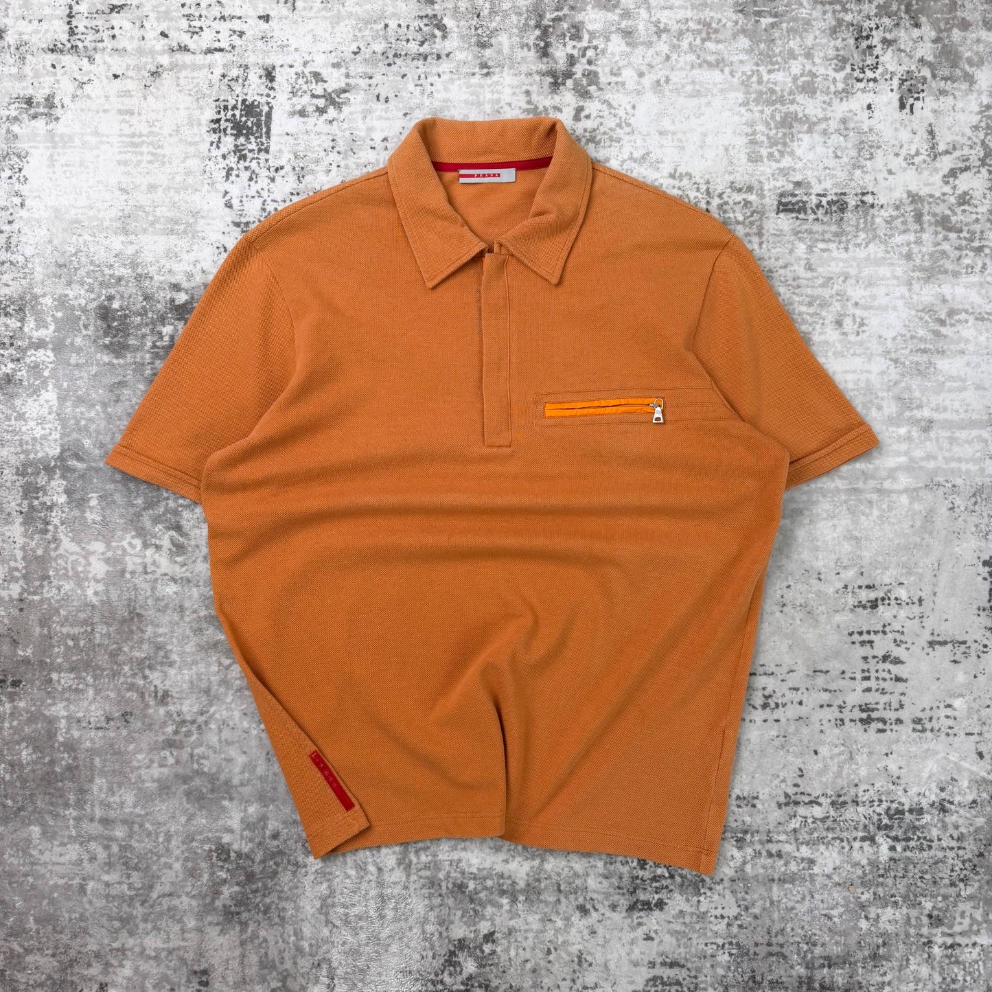 Vintage Prada Sport Technical Polo Shirt (XL)
