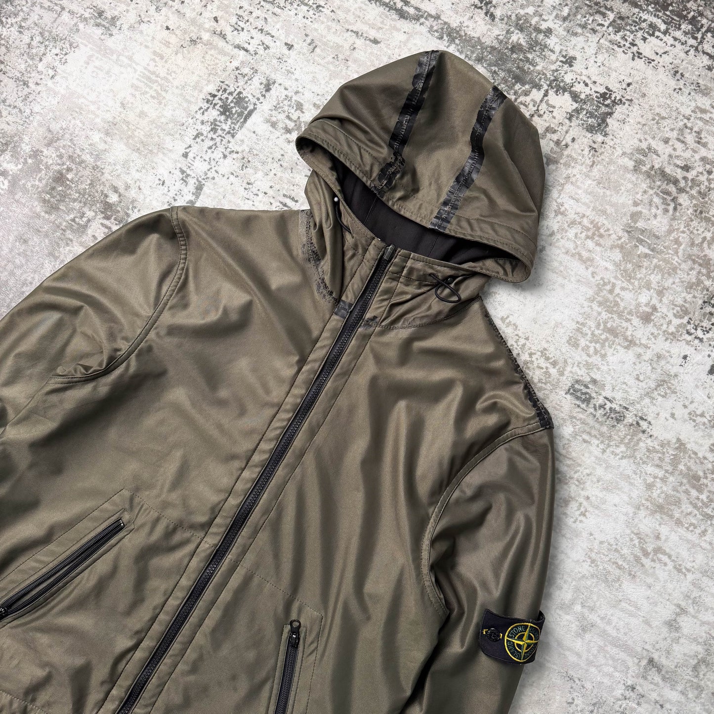 Stone Island Nylon Jacket (XXL)