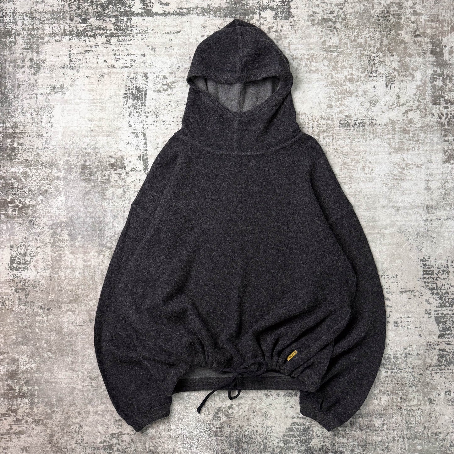 Vintage Armani Jeans Ninja Fleece Hoodie (XL)