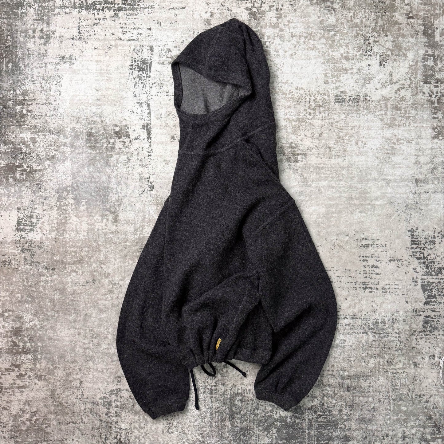 Vintage Armani Jeans Ninja Fleece Hoodie (XL)