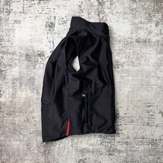 Vintage Prada Sport Stash Pocket Gilet (L)