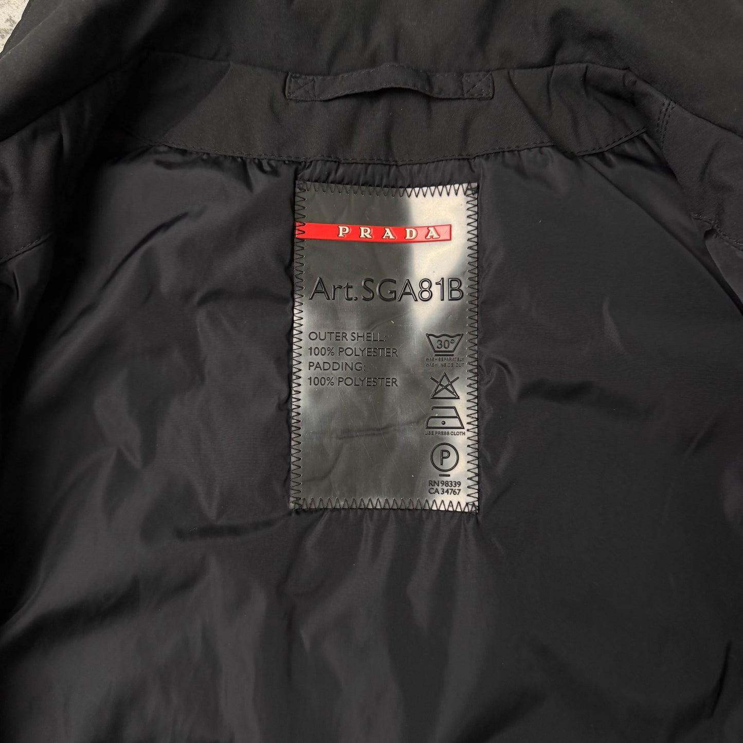 Prada Sport Windstopper Technical Vest (L)