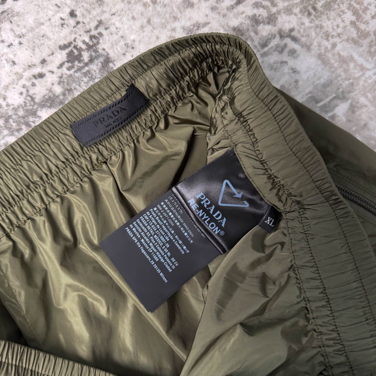Prada Re-Nylon Track Pants (XL)