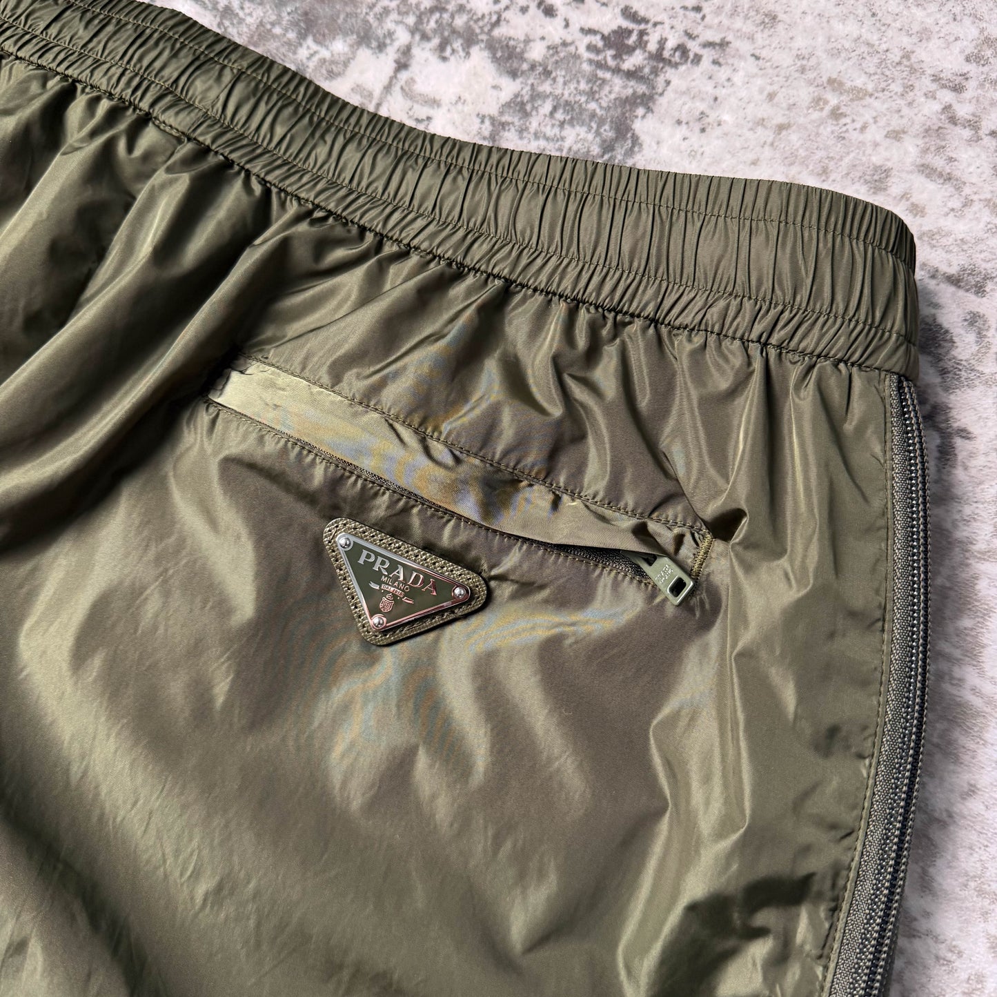 Prada Re-Nylon Track Pants (XL)