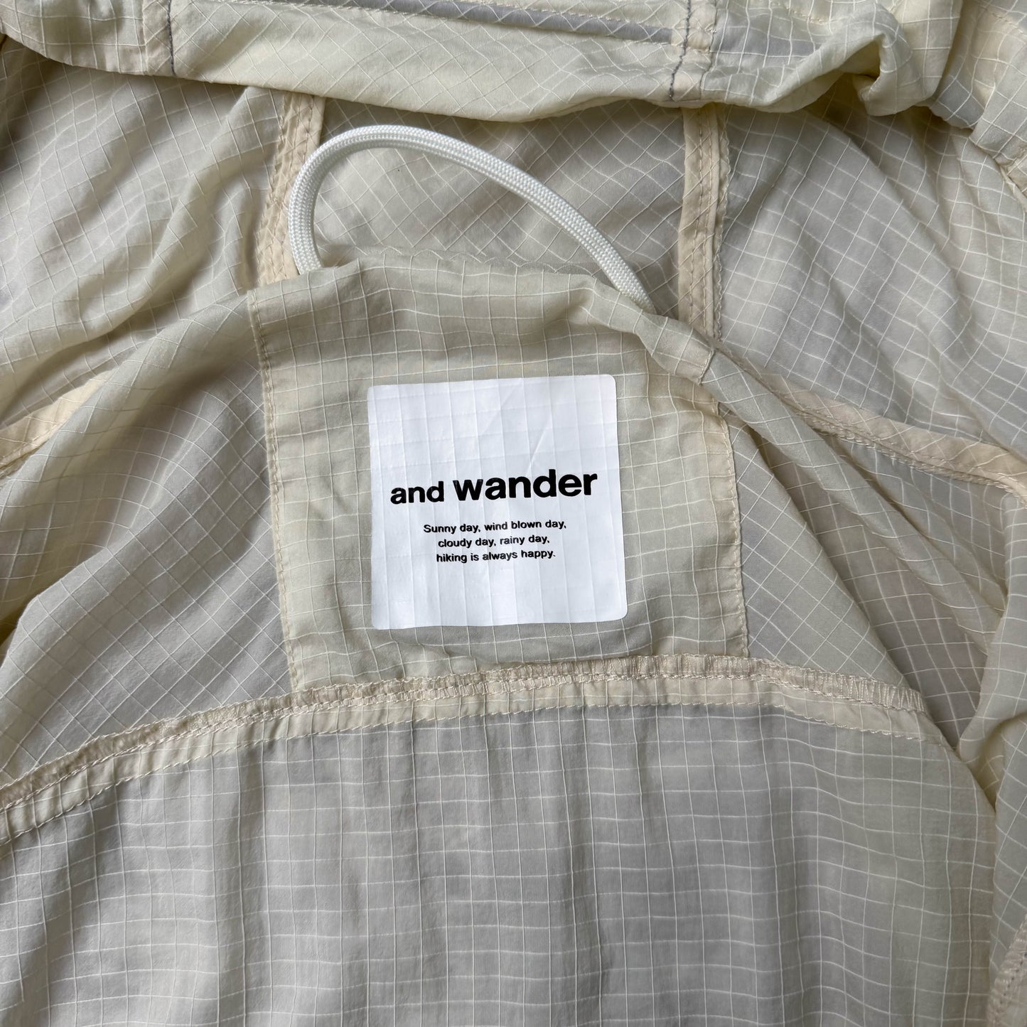 And Wander Breath Rip Jacket (L)