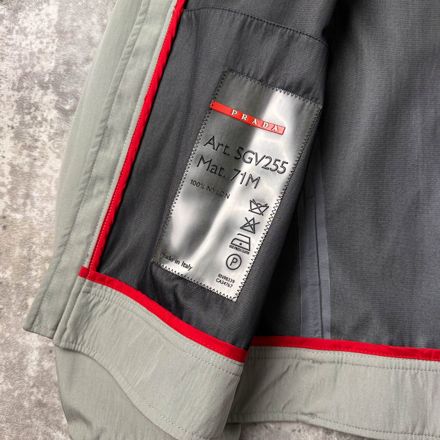Vintage Prada Sport Gore-tex Moto Jacket (M)