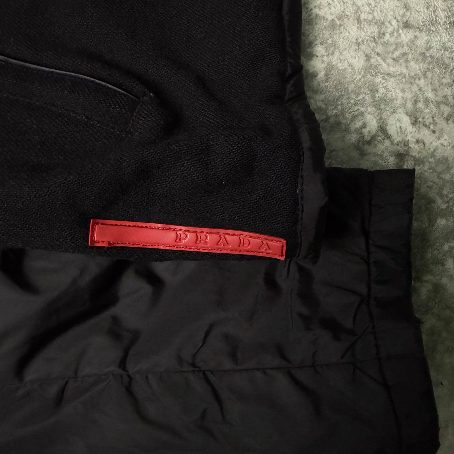 Vintage Prada Sport Nylon & Wool Jacket (L)