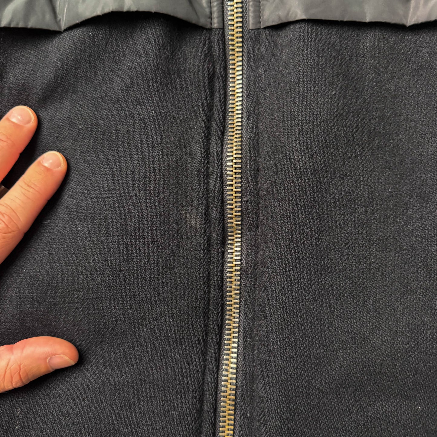 Vintage Prada Sport Nylon & Wool Jacket (L)