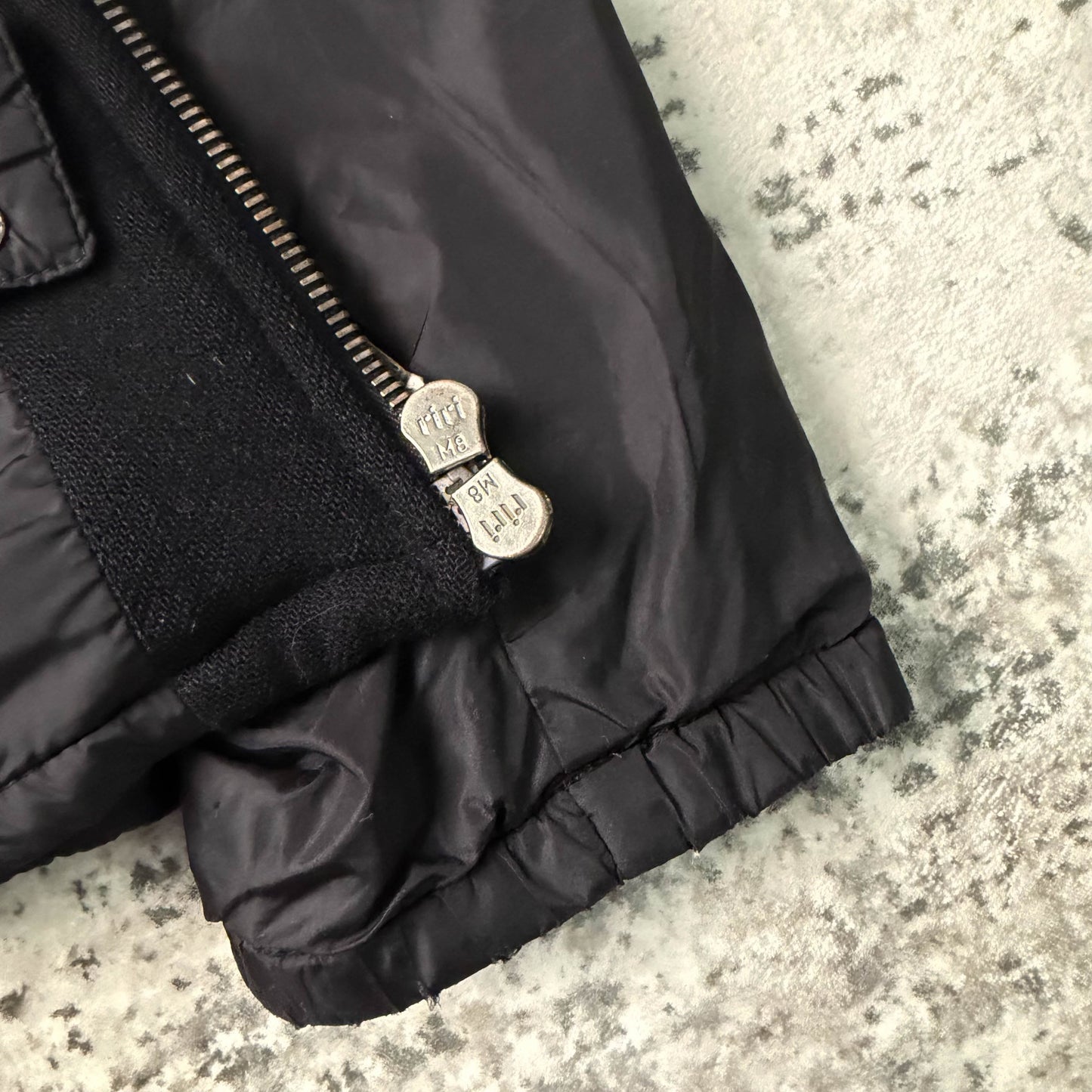 Vintage Prada Sport Nylon & Wool Jacket (L)
