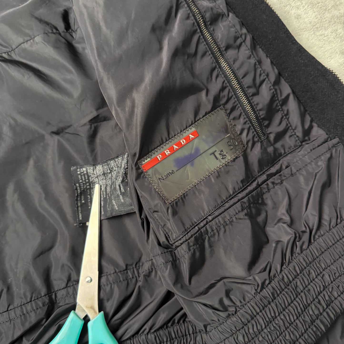 Vintage Prada Sport Nylon & Wool Jacket (L)