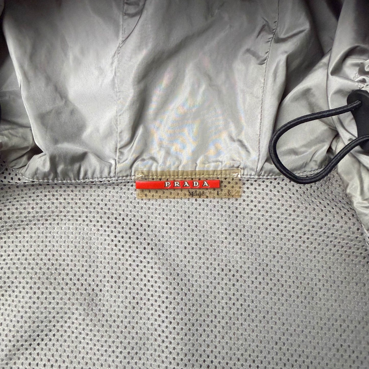 Vintage Prada Sport Mesh Moto Jacket (M)
