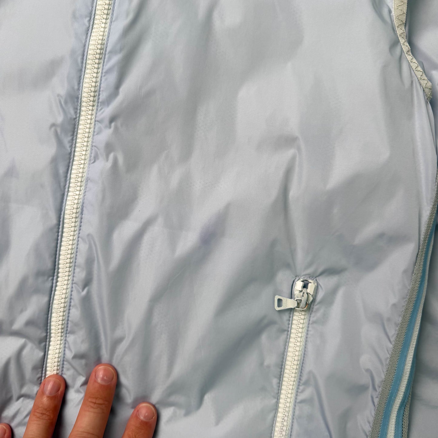 Vintage Prada Sport Gel Seam Convertible Jacket (M)