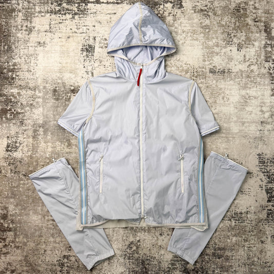 Vintage Prada Sport Gel Seam Convertible Jacket (M)