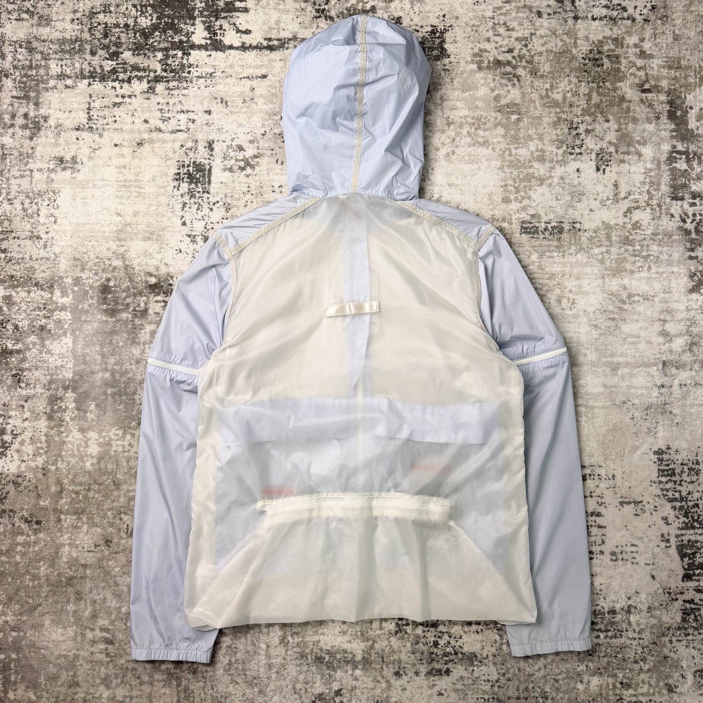 Vintage Prada Sport Gel Seam Convertible Jacket (M)