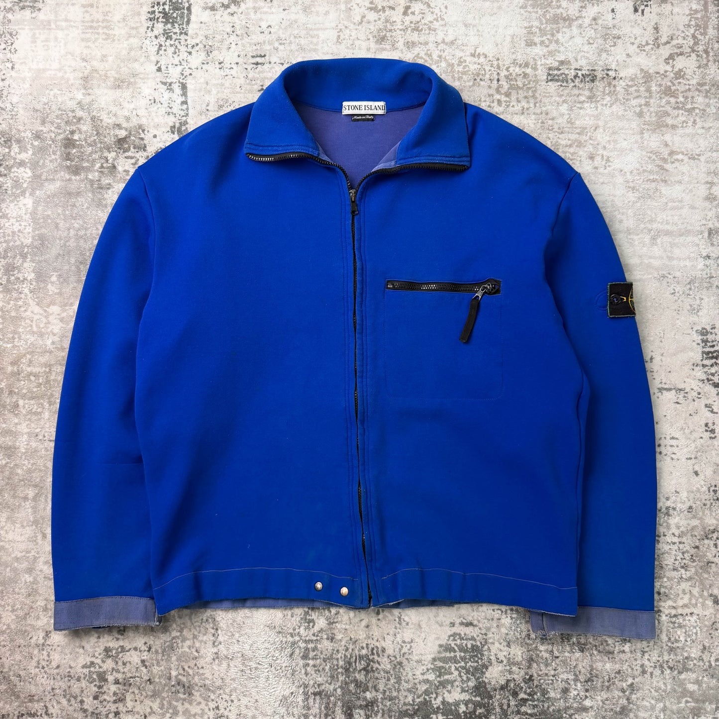 Vintage Stone Island Neoprene Zip up Jacket (M)