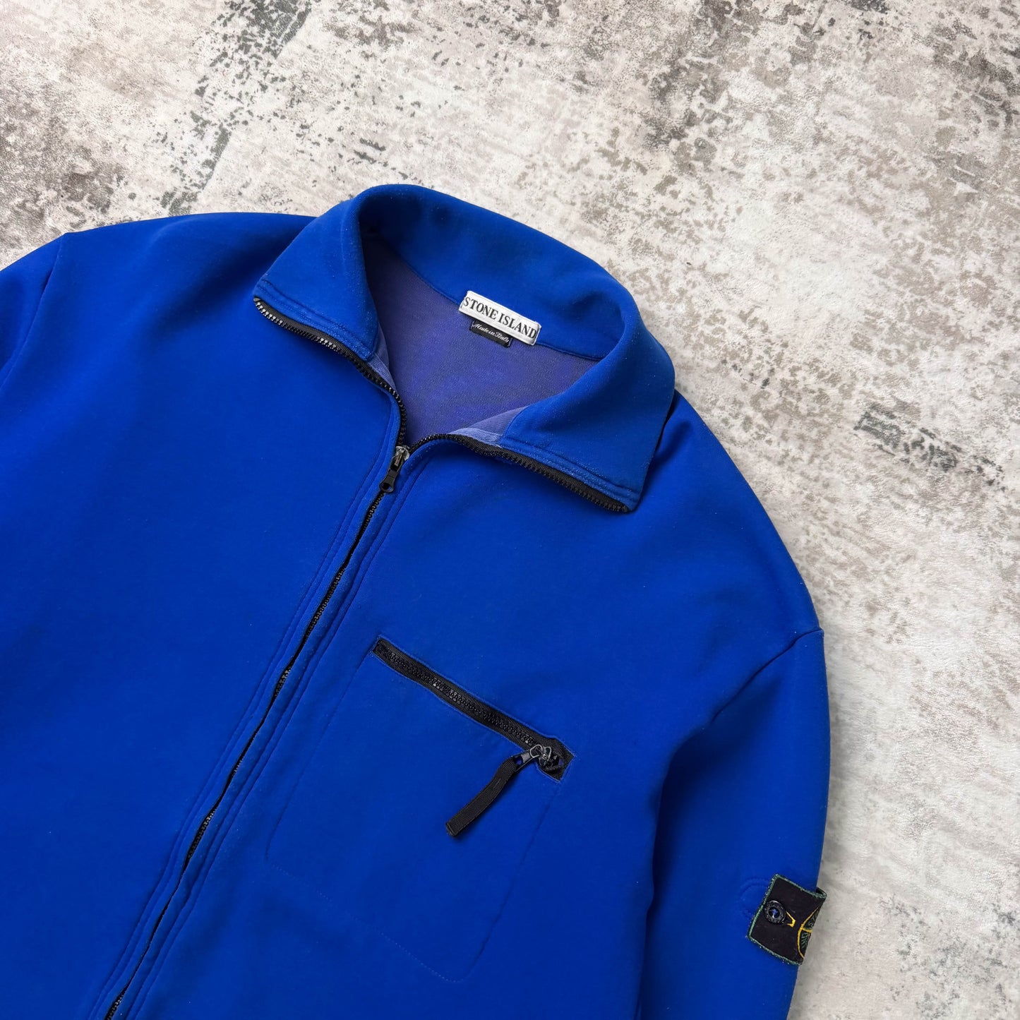 Vintage Stone Island Neoprene Zip up Jacket (M)