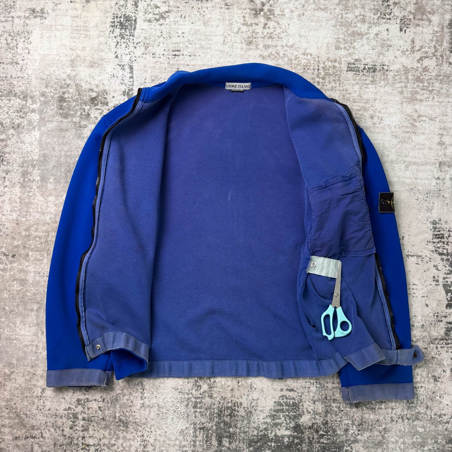 Vintage Stone Island Neoprene Zip up Jacket (M)
