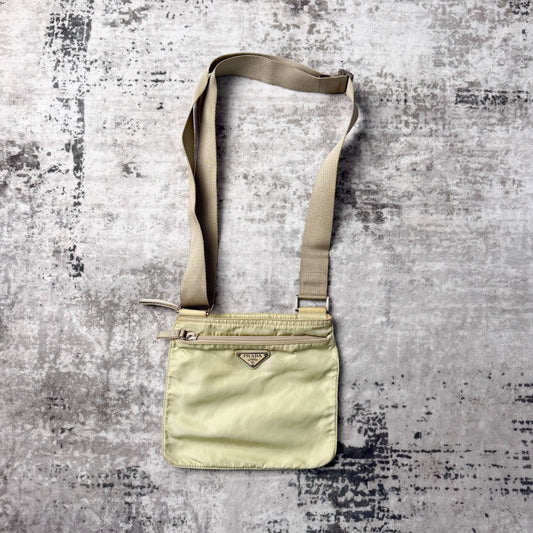 Vintage Prada Tessuto Crossbody Bag
