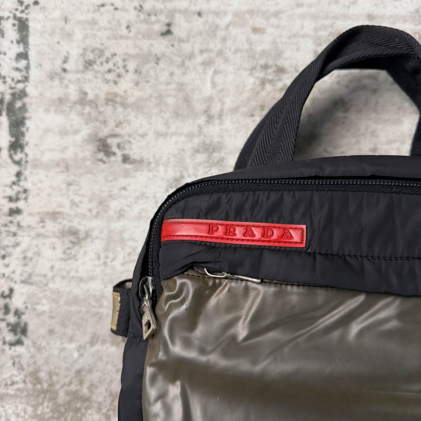 Vintage Prada Sport Translucent Pocket Bag