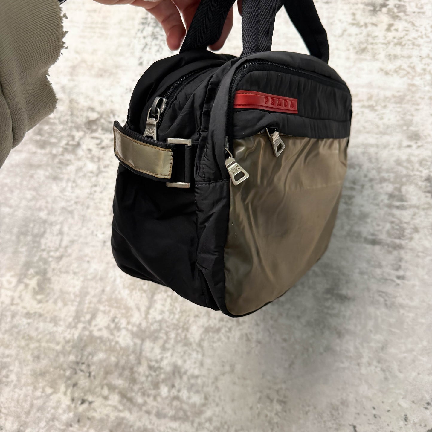 Vintage Prada Sport Translucent Pocket Bag