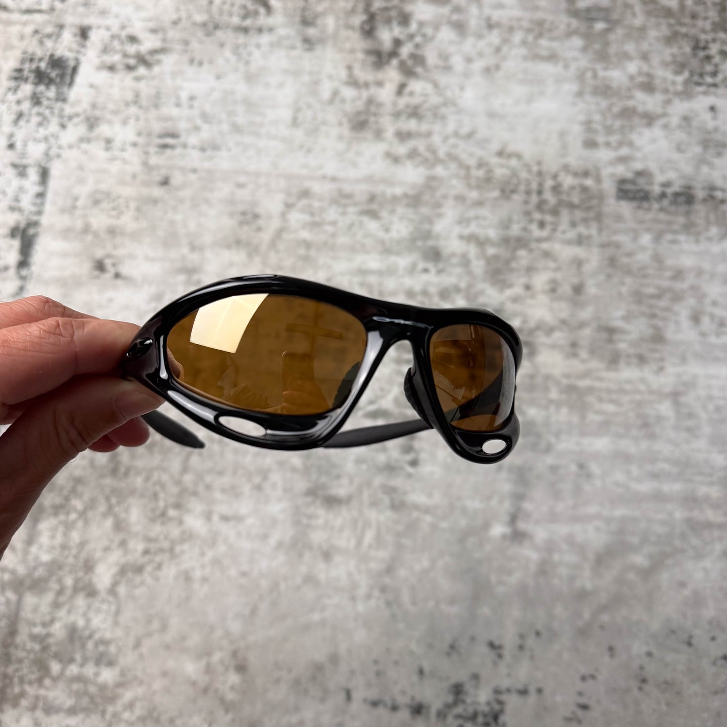 Vintage Oakley Racing Jacket Sunglasses