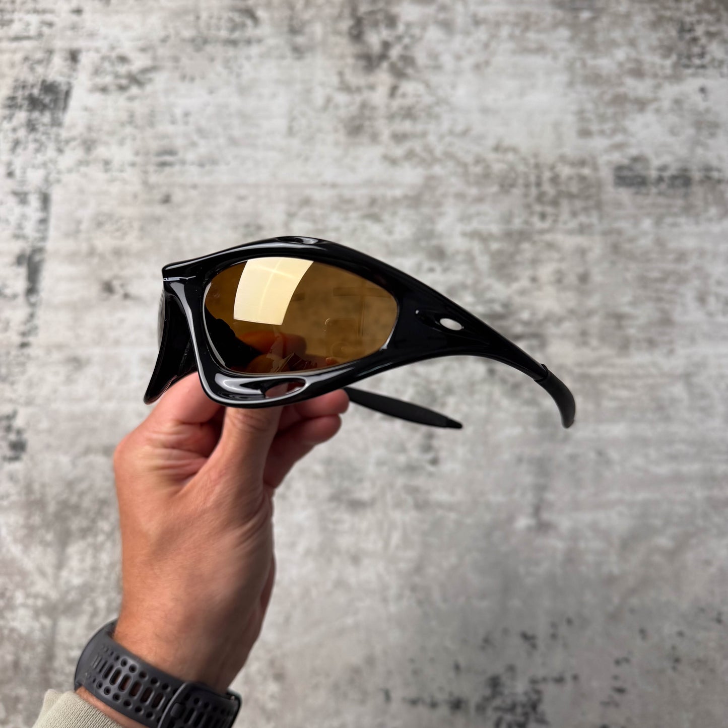 Vintage Oakley Racing Jacket Sunglasses