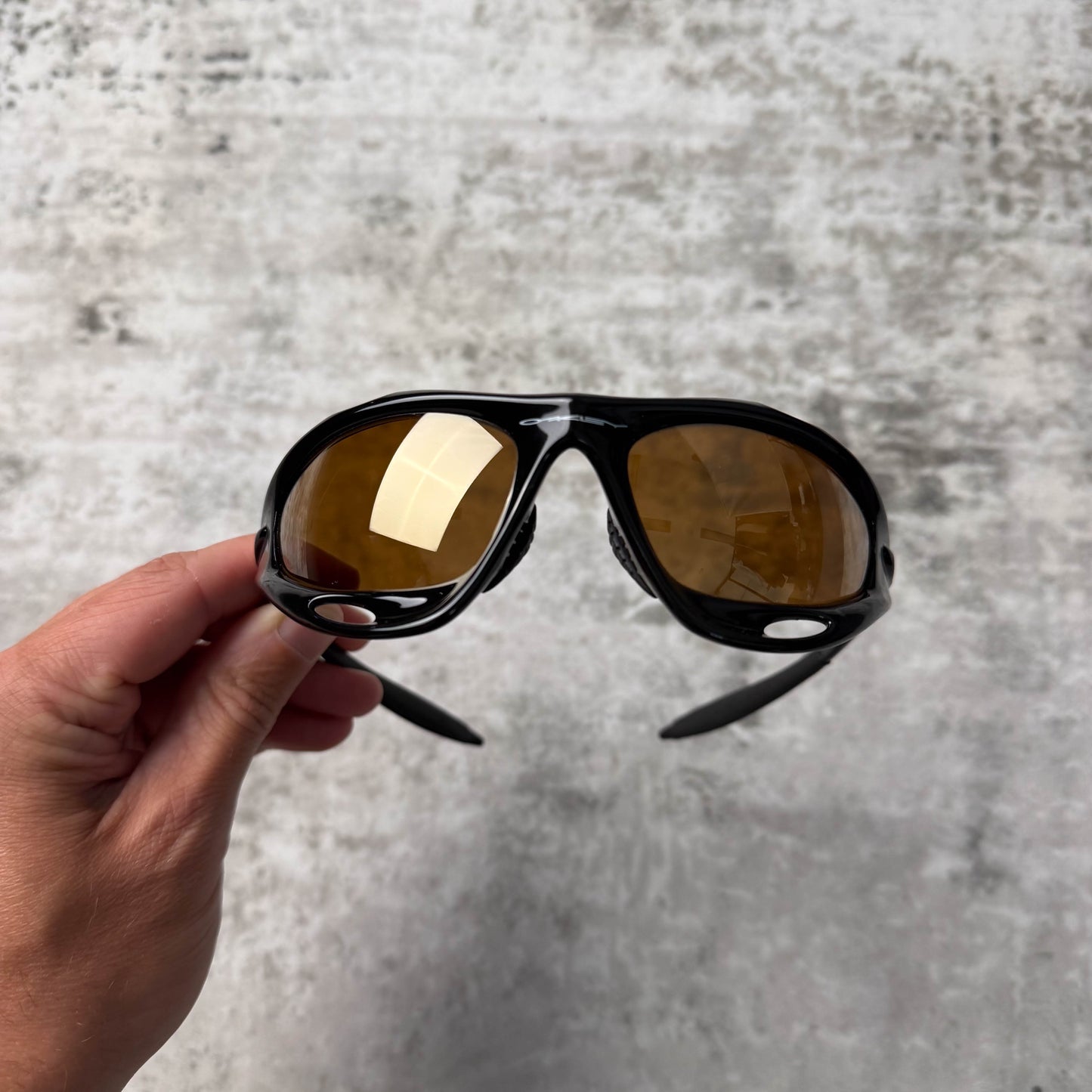 Vintage Oakley Racing Jacket Sunglasses