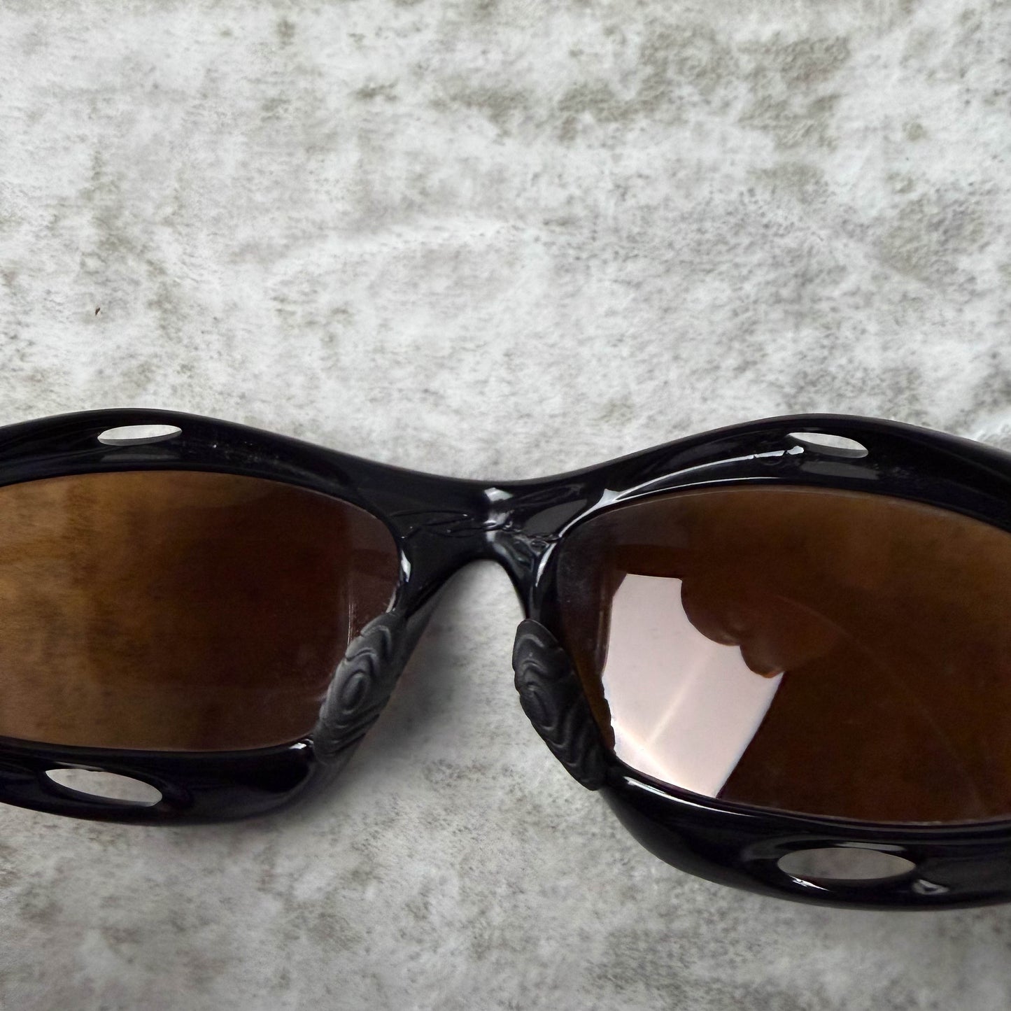 Vintage Oakley Racing Jacket Sunglasses