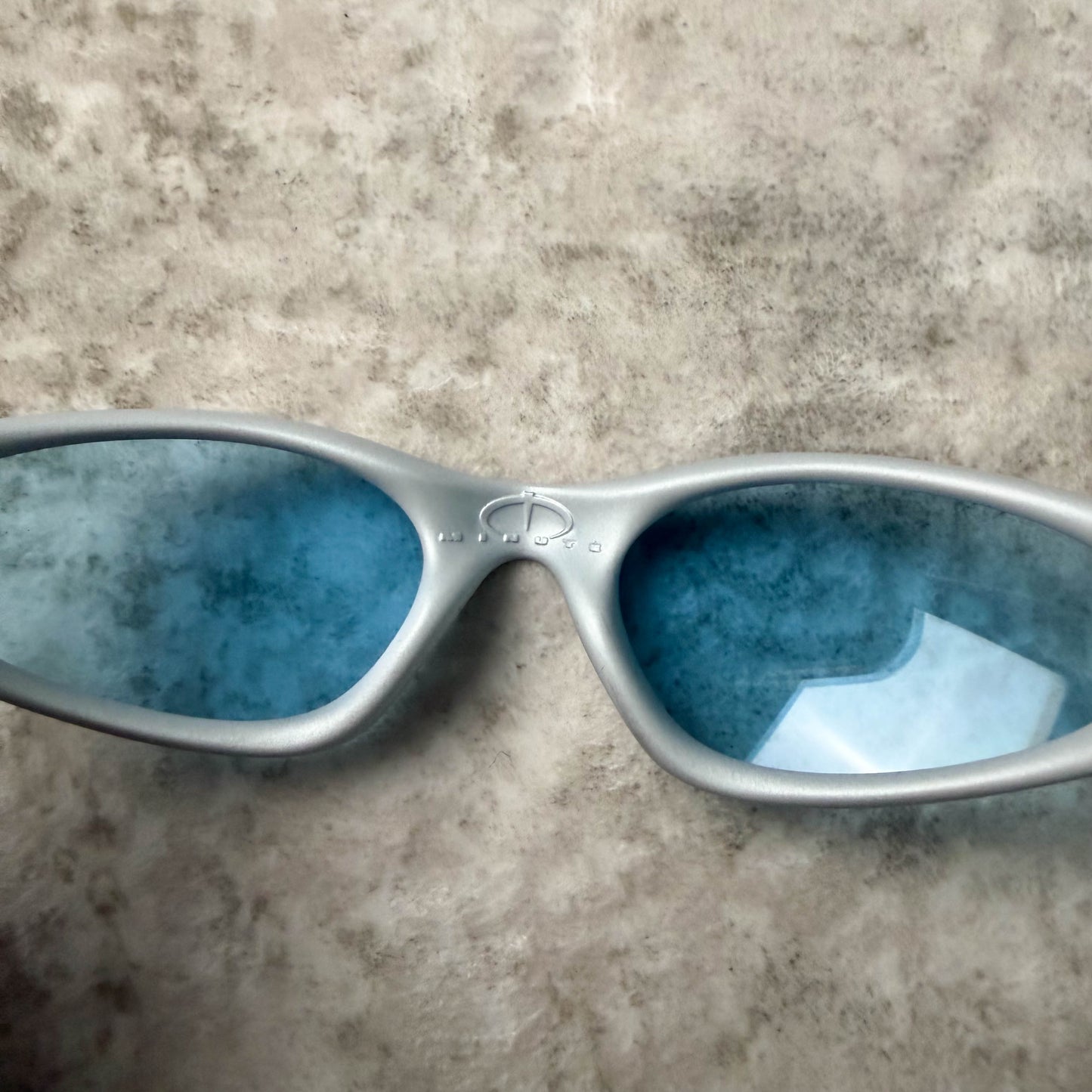 Vintage Oakley Minute Pearl Blue Gen 2 Sunglasses
