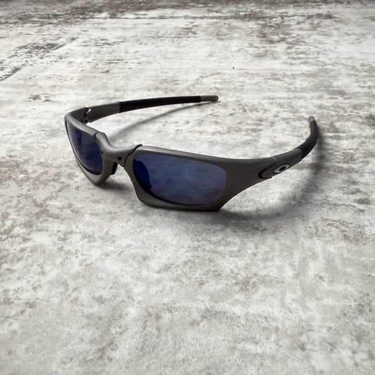 Vintage Oakley Mag Switch Ice Iridium Sunglasses