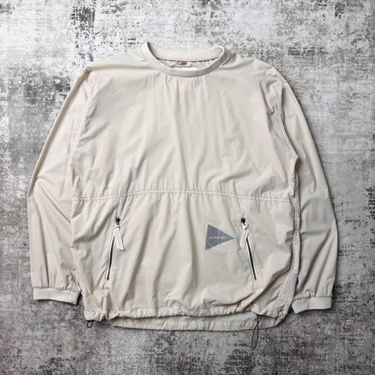 And Wander Pertex Wind Longsleeve Pullover (L)