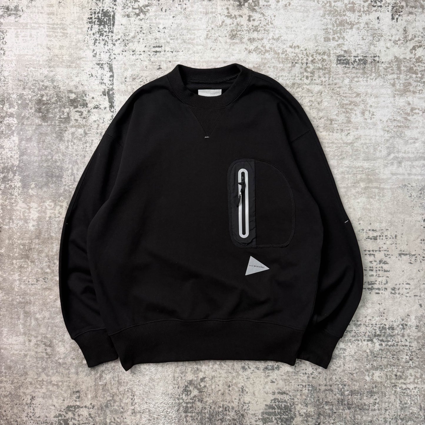 And Wander Light Crew Neck (S)