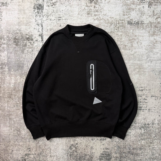 And Wander Light Crew Neck (S)